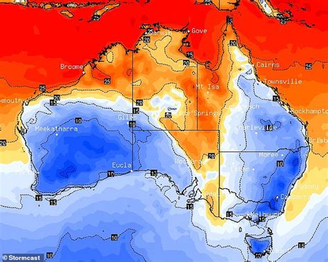 Double Cold Fronts Sweep Across Southern Australia With Western