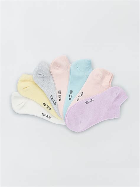 Lot De 7 Paires De Chaussettes Invisibles Rose Kiabi 4 00