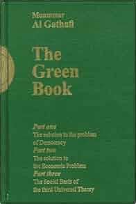 Gaddafi S The Green Book Muammar Al Gaddafi 9781541241312 Amazon