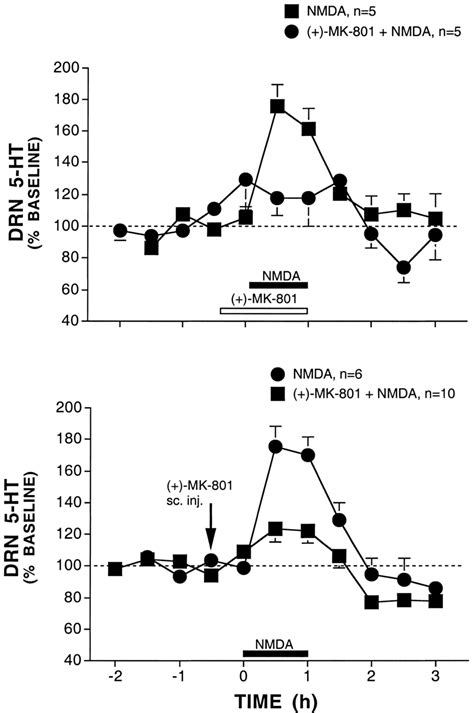 The Non Competitive Antagonist MK 801 Attenuated NMDA Induced