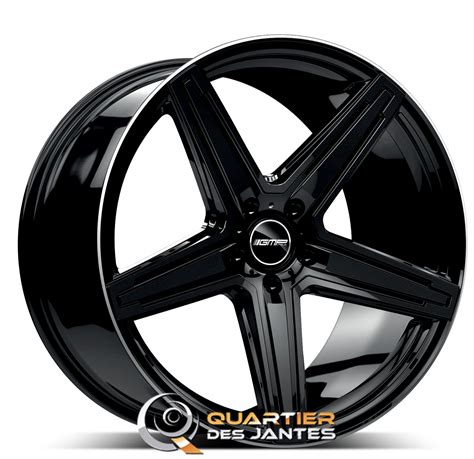 Jante Alu GMP MK1 CONCAVE 21 NOIRE 5x130 Quartier Des Jantes