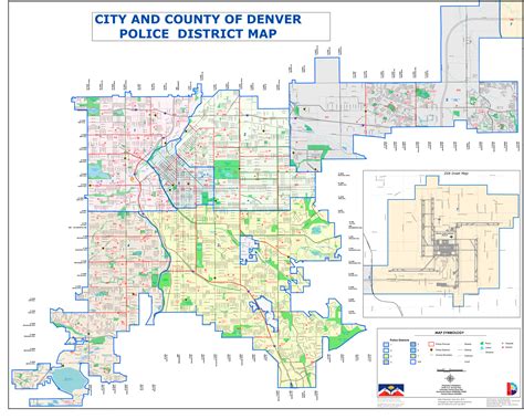 Denver Districts Map - Sibyl Fanechka