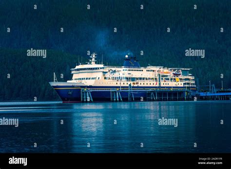 The Mv Kennicott Docked At The Sitka Terminal Sitka Alaska Usa