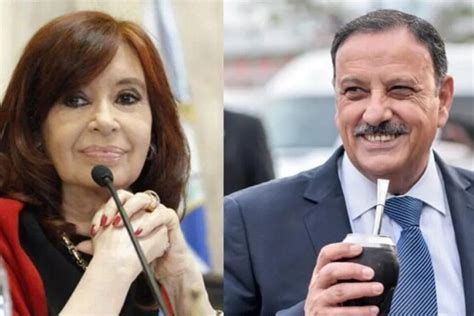 Cristina Kirchner Abre El Juego Y Pide Que Ricardo Quintela Pueda