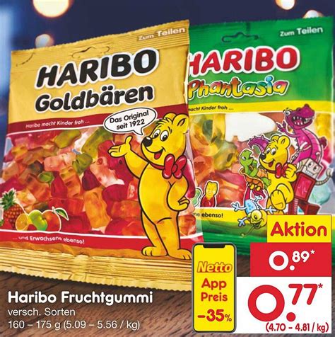 Haribo Fruchtgummi Angebot Bei Netto Marken Discount Prospekte De