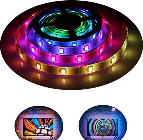 Imenou Chasing Effect Led Strip Lights Battery Powered