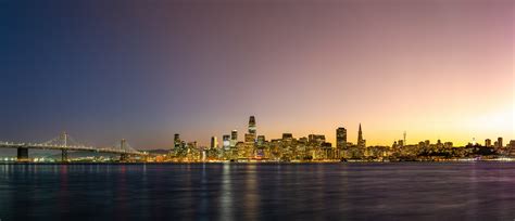 San Francisco Skyline from Treasure Island - VAST