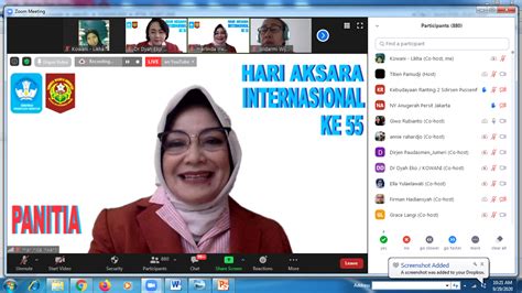 Kowani Hari Aksara Internasional Ke Kowani Gelar Webinar