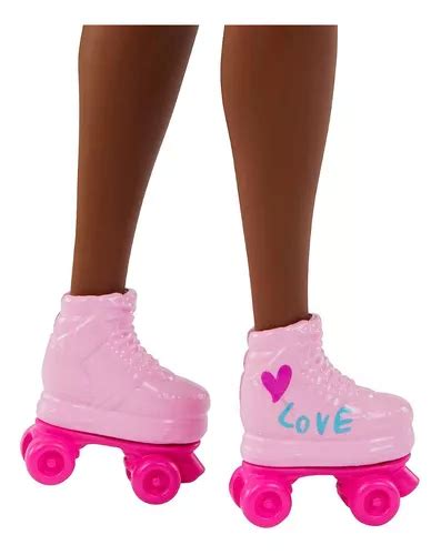 Boneca Barbie Roller Skates Barbie O Filme Negra Afro Mattel Venda Em