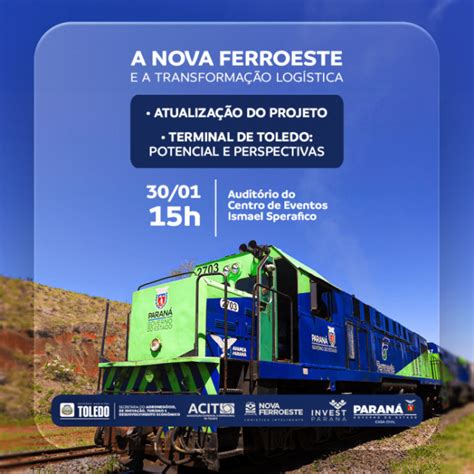 Discussão sobre a Nova Ferroeste e Terminal de Cargas de Toledo será