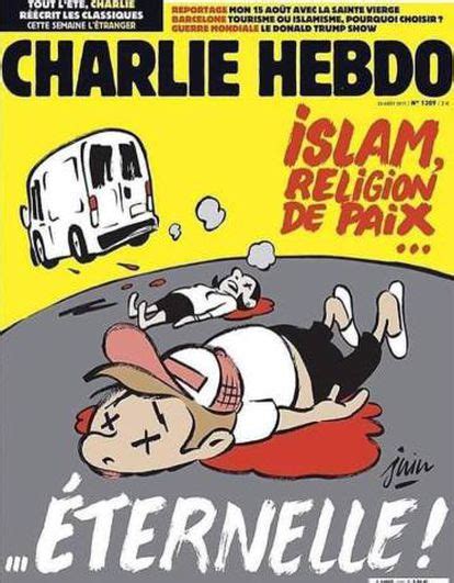 La Portada De Charlie Hebdo Sobre Barcelona Siembra La Pol Mica