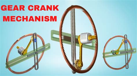 Gear Crank Mechanism YouTube