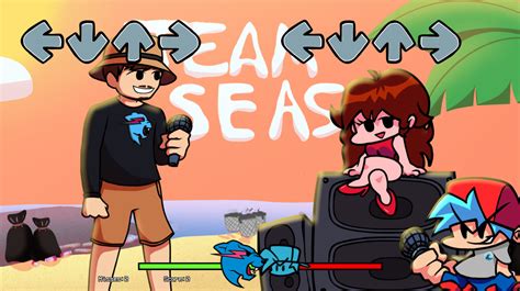 Teamseas Multiplayer Mrbeast Friday Night Funkin Mods