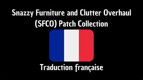 Fr Snazzy Furniture And Clutter Overhaul Sfco Patch Collection At