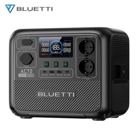 Bluetti Ac W Wh G N Rateur Lectrique Power Station Portable