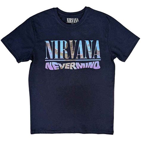 Nirvana - Nevermind Songs plava majica - knjižara Rockmark