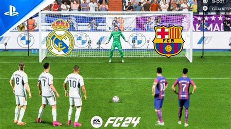 EA FC 24 Real Madrid VS FC Barcelona El Clasico Ronaldo VS Messi