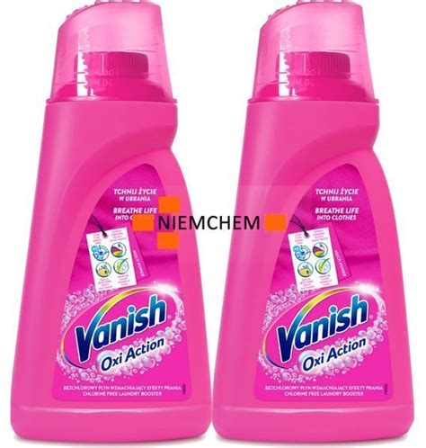 Vanish Oxi Action Pink Odplamiacz Do Koloru P Yn X L Pl Vanish