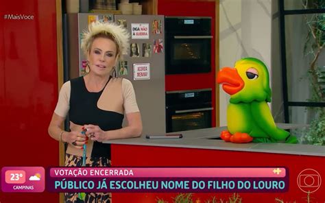 Ana Maria Braga revela nome escolhido para o filho de Louro José