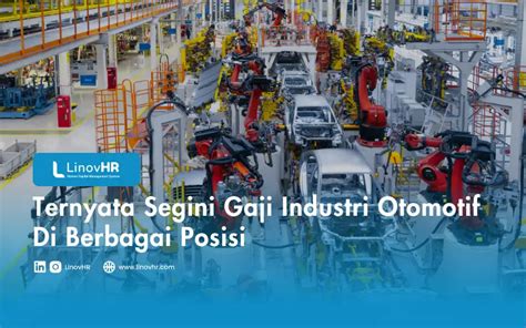 Ternyata Segini Gaji Industri Otomotif Di Berbagai Posisi