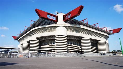 MilÁn Italia 13 De Septiembre De 2017 Stadio Giuseppe Meazza