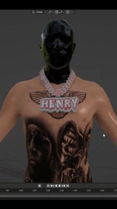 Making A Custom Gta 5 Fivem Chain Set 🥶🔥😤 Shorts Gta5 Gtav Gtarp Fivem Blender Youtube