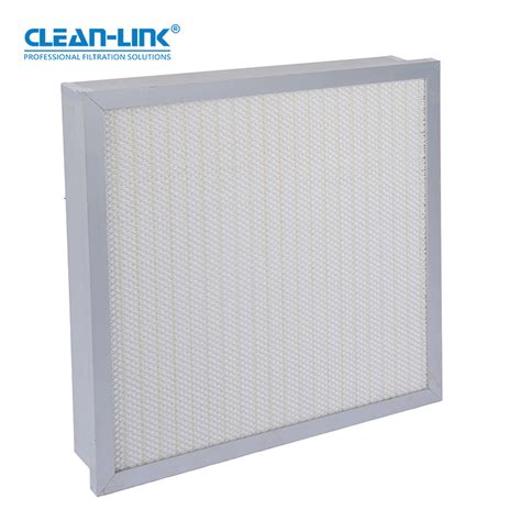 Clean Link High Performance Back Side Fluid Seal HEPA Filter For