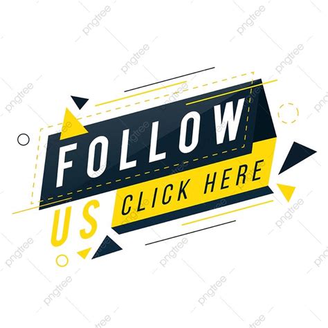 Followe Us Vector Png Images Vector Follow Us Background Business