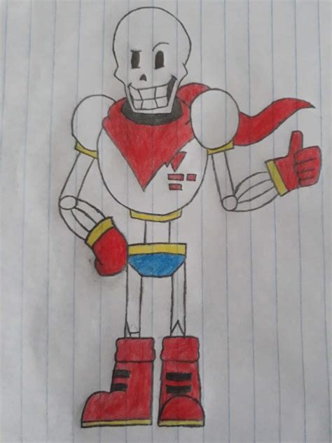 The Great Papyrus Undertale Amino