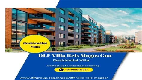 Ppt Dlf Villa Reis Magos Goa Location New Launch Project In Goa