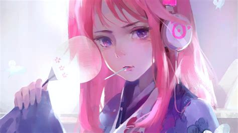 Cute Pink Anime Wallpapers Top Free Cute Pink Anime Backgrounds