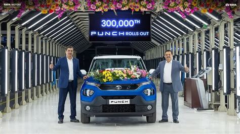 Tata Punch SUV hits major production milestone, 3 lakh units rolled out ...