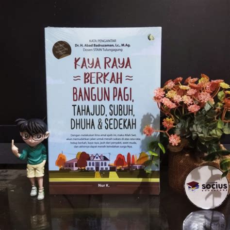 Jual Buku Kaya Raya Berkah Bangun Pagi Tahajud Subuh Dhuha Sedekah