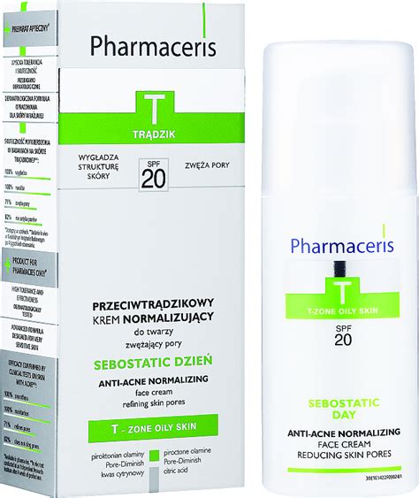 Pharmaceris T Sebostatic Normalizing Matifying Anti Acne Cream SPF20