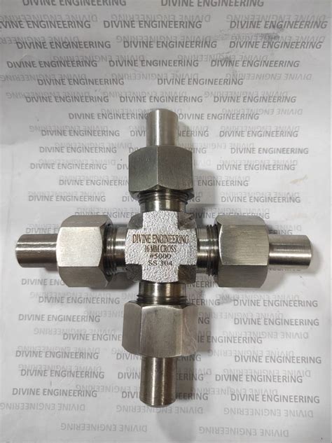 Divine Engineering Stainless Steel Double Ferrule Fitting Connection