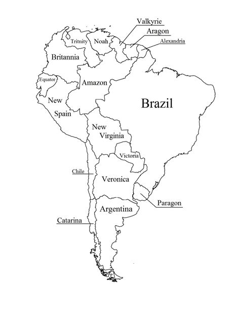 South America Map Drawing at GetDrawings | Free download