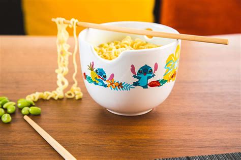 Robe Factory LLC Disney S Lilo And Stitch Japanese Ceramic Dinnerware