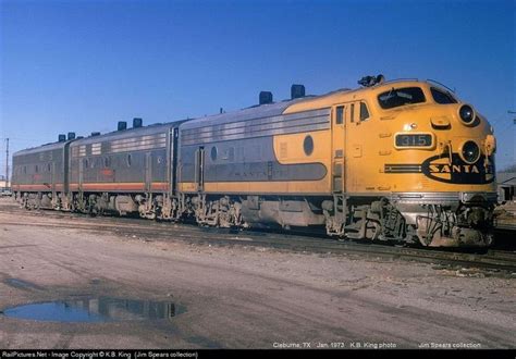 Atsf 315 Atchison Topeka And Santa Fe Atsf Emd F7 A At Cleburne