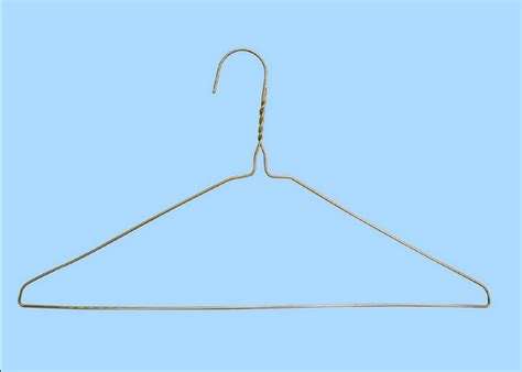 1.9mm Thickness Clothes Wire Hangers Q195 Material Durable Wire Coat Hangers