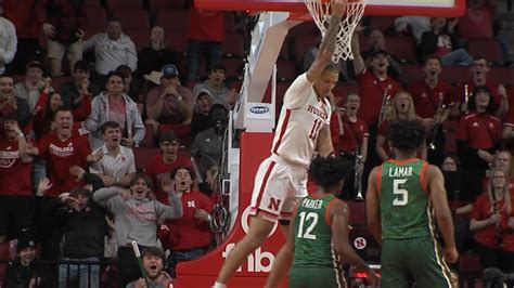 Highlights: Nebraska basketball defeats Florida A&M