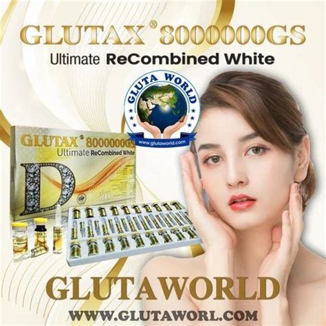 Glutax Gs Golden Ultimate Recombined White For Skin Whitening