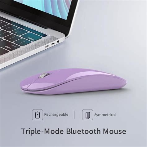 U Souris Bluetooth Trois Modes Souris Sans Fil Bt Bt Usb