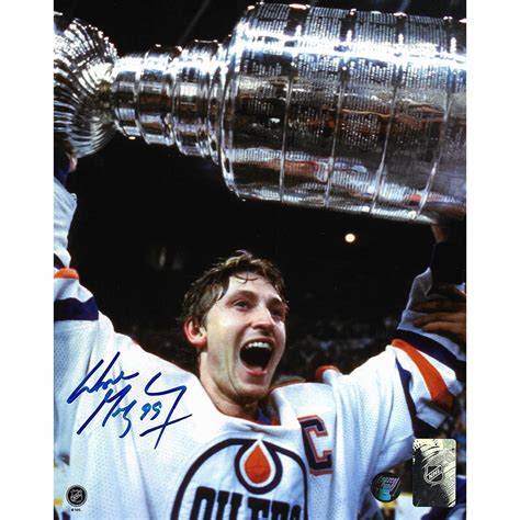 Wayne Gretzky Autographed Edmonton Oilers 8x10 Photo Nhl Auctions