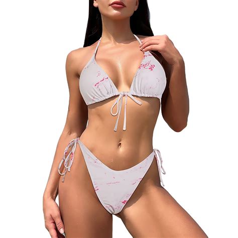 Charmgo Bikini Sets For Women Clearance Women S Sexy Backless Strap