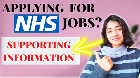 How To Get A Job In Nhs Uk Supporting Information Nhs Website Uk