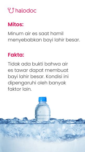 Ibu Hamil Dilarang Minum Air Es Ini Faktanya