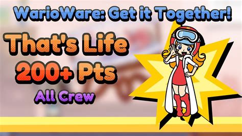 Warioware Get It Together That S Life Mona Points All