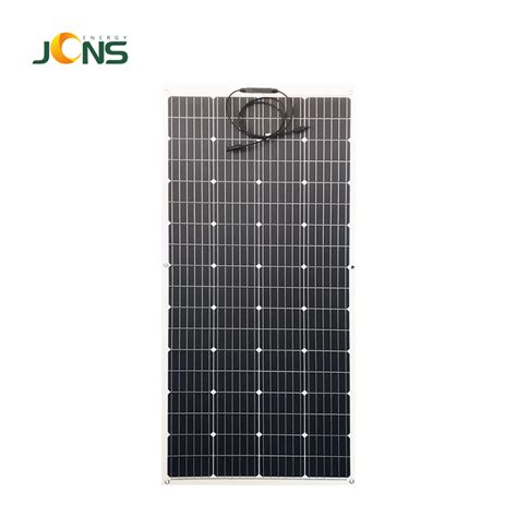 Monocrystalline Silicon PV Cell Panel 120W Mono Flexible Solar Panels