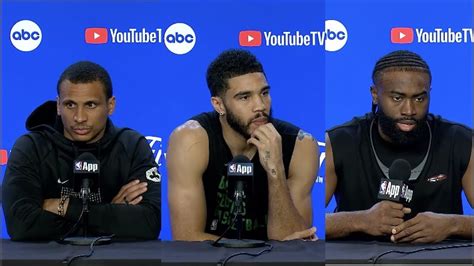 Celtics Interviews Before Game Of Nba Finals Vs Dallas Mavs Jayson