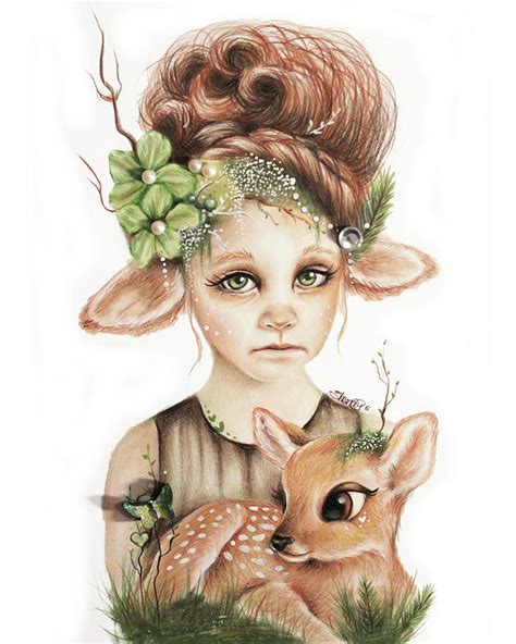 Faline Only Friend In The World Mixed Media By Sheena Pike Art And